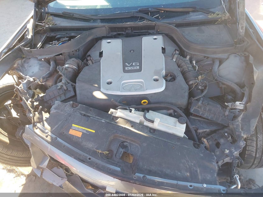 2012 Infiniti G37 Journey VIN: JN1CV6AP5CM628357 Lot: 44022008