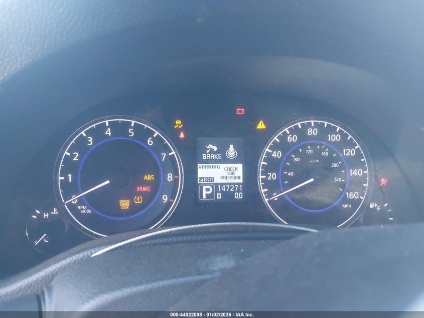 2012 Infiniti G37 Journey VIN: JN1CV6AP5CM628357 Lot: 44022008