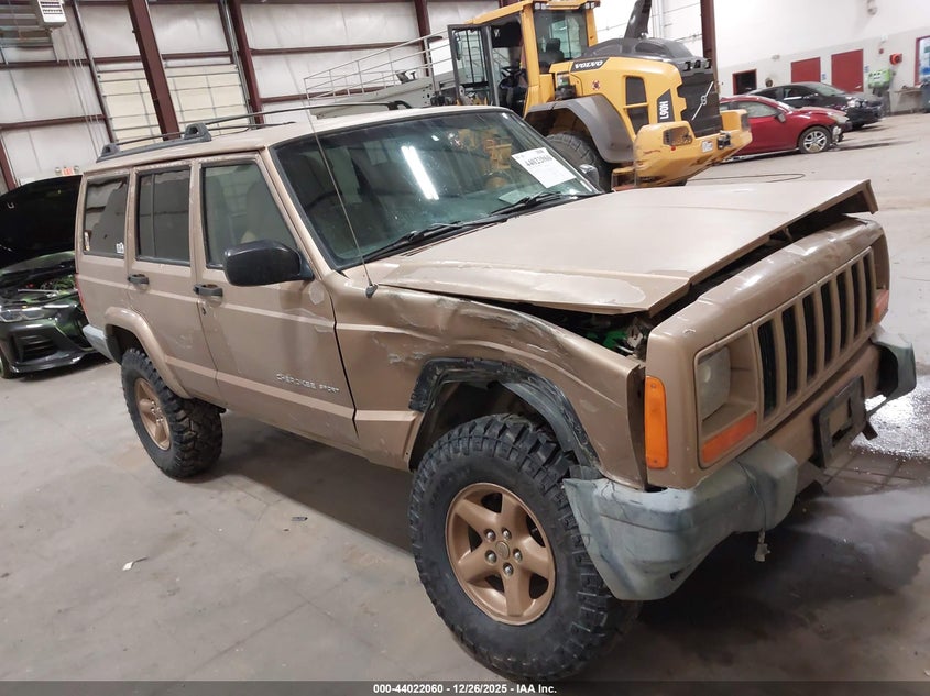 1J4FF48SXYL103954 2000 Jeep Cherokee Sport auction photo 1