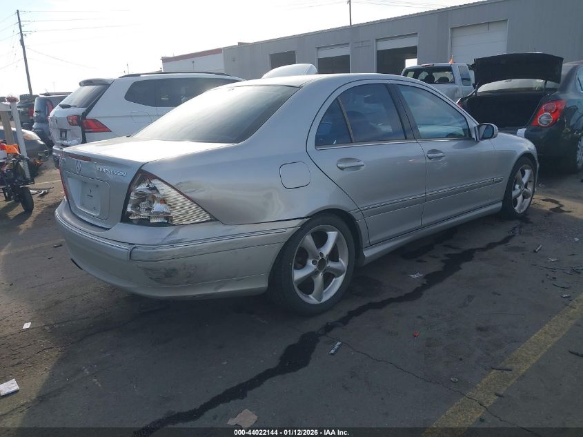 2005 Mercedes-Benz C 230 Kompressor Sport