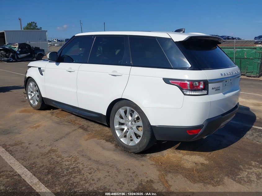 2017 Land Rover Range Rover Sport 3.0L V6 Turbocharged Diesel Hse Td6
