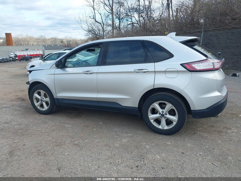 Vin: 2fmtk4g82fbc10869, lot: 44517959, ford edge se 20153