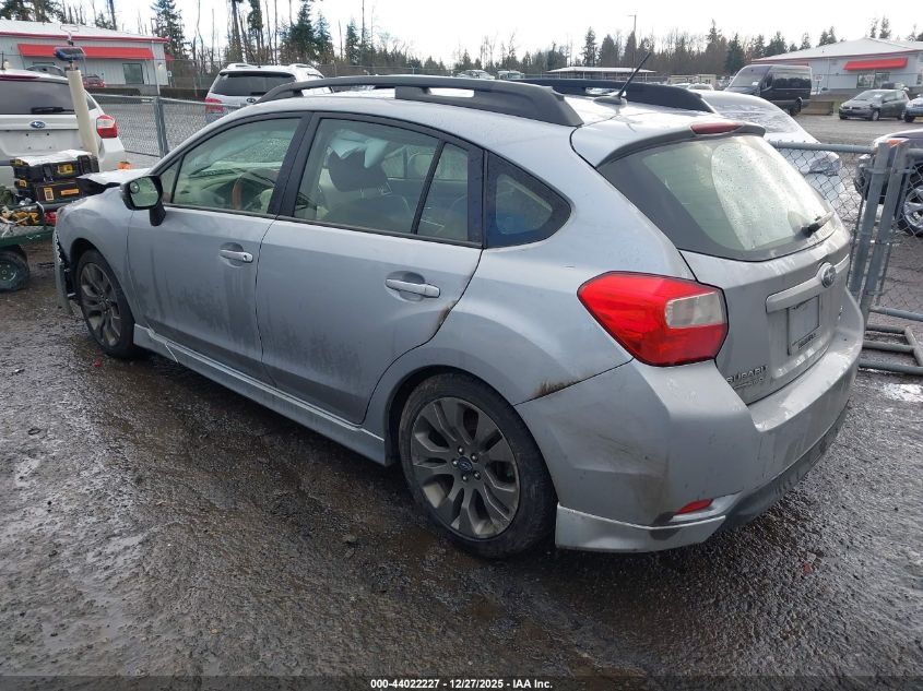 2015 Subaru Impreza 2.0I Sport Limited