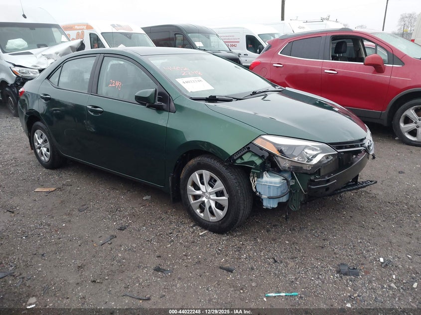 2T1BPRHE0FC309135 2015 Toyota Corolla Le Eco auction photo 1