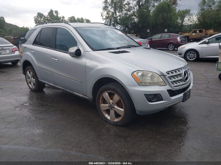 4JGBB86E69A509422 2009 Mercedes-Benz Ml 350 4Matic auction photo 1