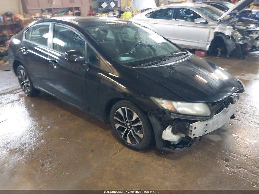 19XFB2F89DE074432 2013 Honda Civic Ex auction photo 1