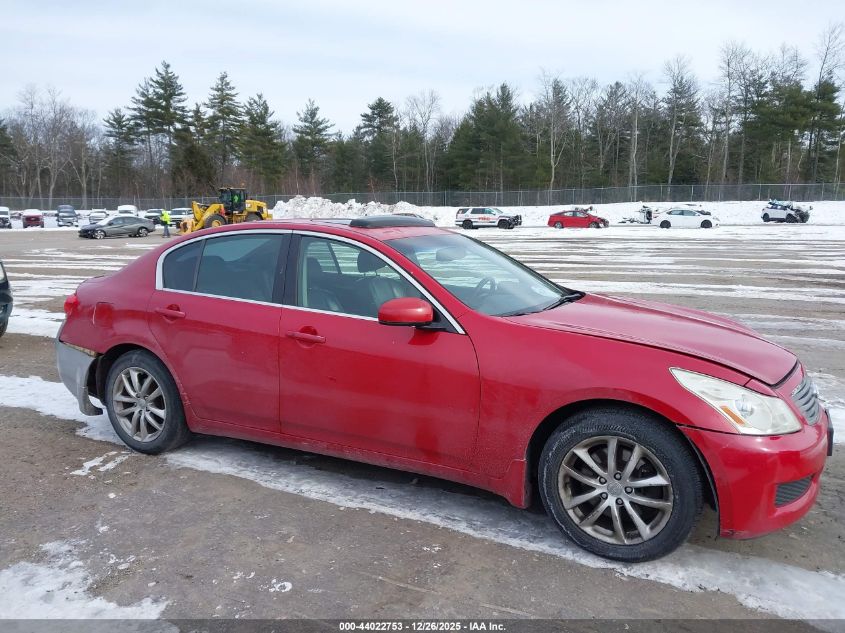 2007 Infiniti G35X VIN: JNKBV61F57M819300 Lot: 44022753
