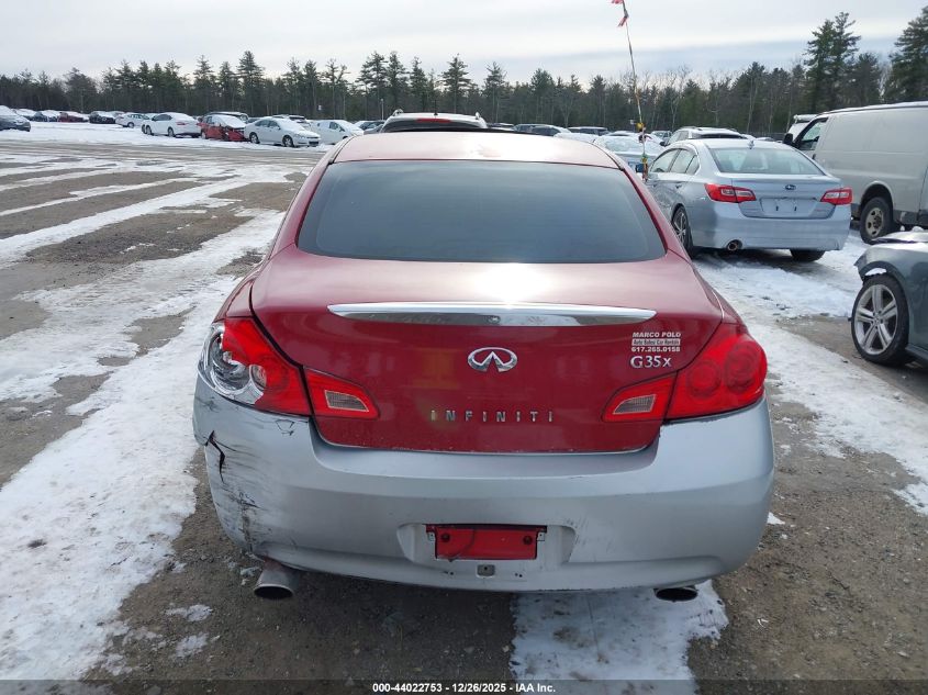 2007 Infiniti G35X VIN: JNKBV61F57M819300 Lot: 44022753
