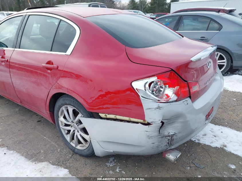 2007 Infiniti G35X VIN: JNKBV61F57M819300 Lot: 44022753