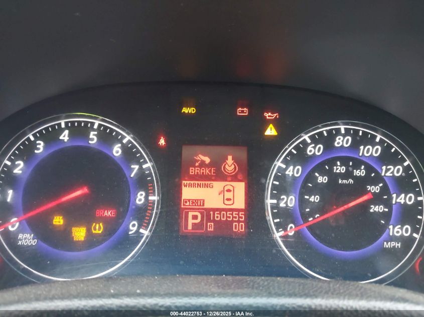 2007 Infiniti G35X VIN: JNKBV61F57M819300 Lot: 44022753