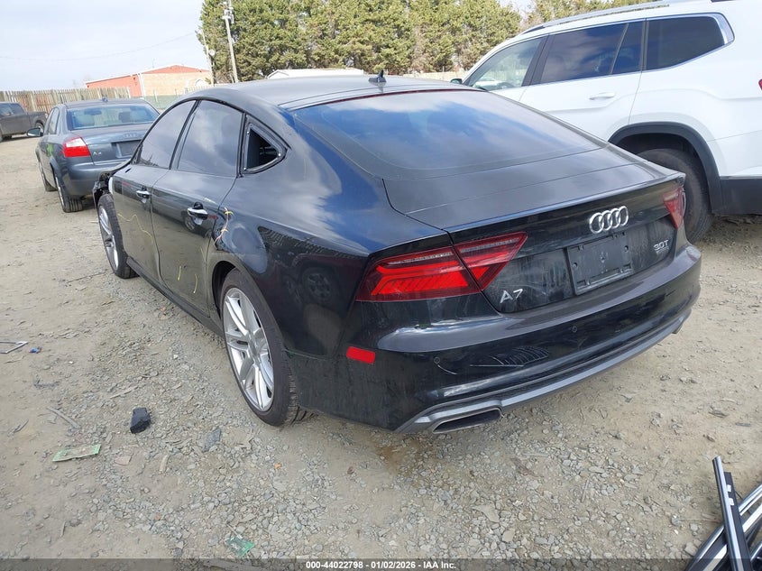 Vin: wauwgafcjgn105348, lot: 44518562, audi a7 3.0t premium plus 20163