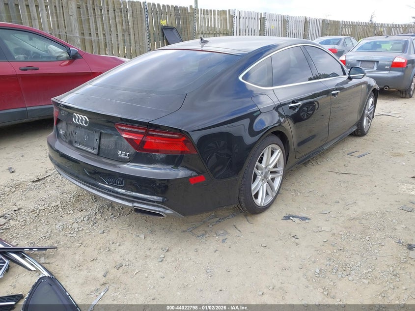 Vin: wauwgafcjgn105348, lot: 44518562, audi a7 3.0t premium plus 20164