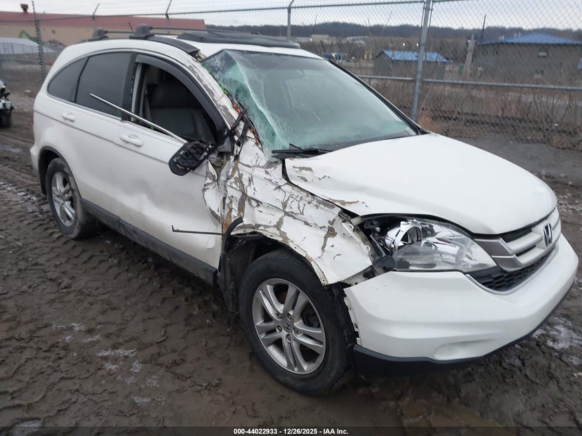5J6RE4H71AL055603 2010 Honda Cr-V Ex-L auction photo 1