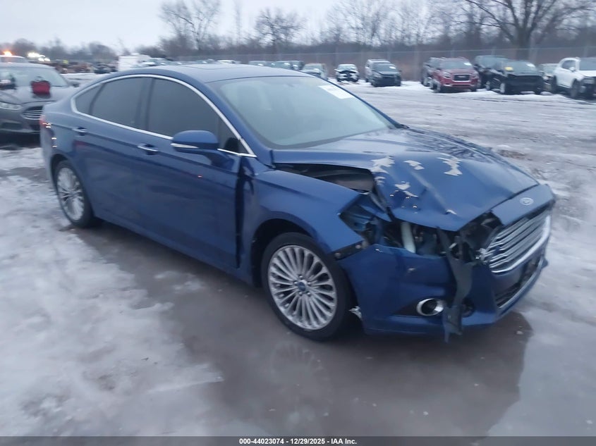 3FA6P0K92DR107208 2013 Ford Fusion Titanium auction photo 1