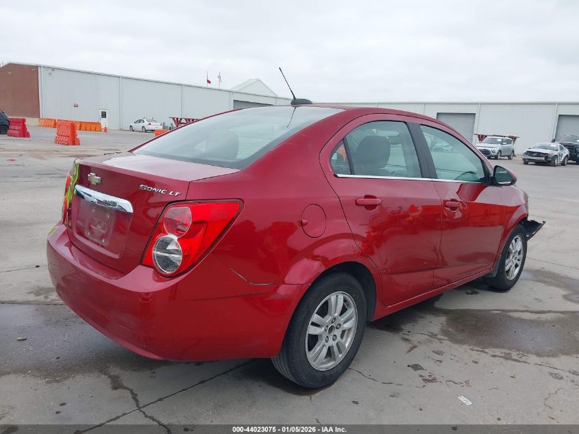 2015 Chevrolet Sonic Lt Auto