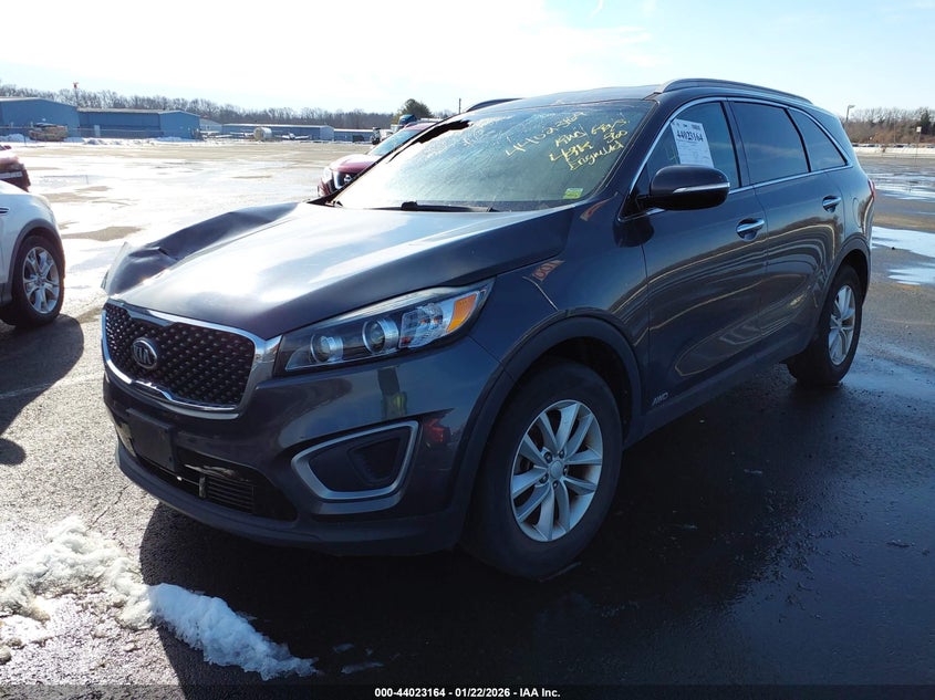 Vin: 5xypgda3xhg206328, lot: 44518928, kia sorento 2.4l lx 20172