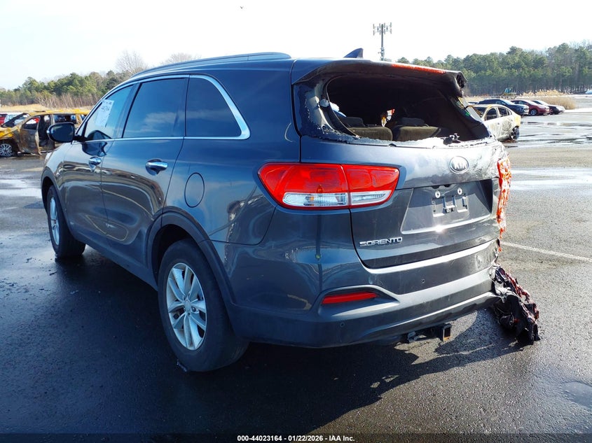 Vin: 5xypgda3xhg206328, lot: 44518928, kia sorento 2.4l lx 20173