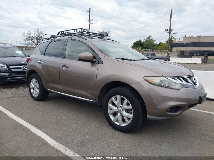 JN8AZ1MWXEW511903 2014 Nissan Murano Sl auction photo 1