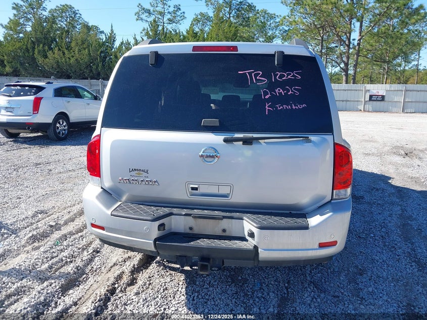 2015 Nissan Armada Sv VIN: 5N1AA0ND1FN614768 Lot: 44023353