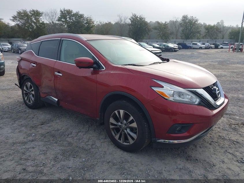 5N1AZ2MG1GN109458 2016 Nissan Murano Sl auction photo 1