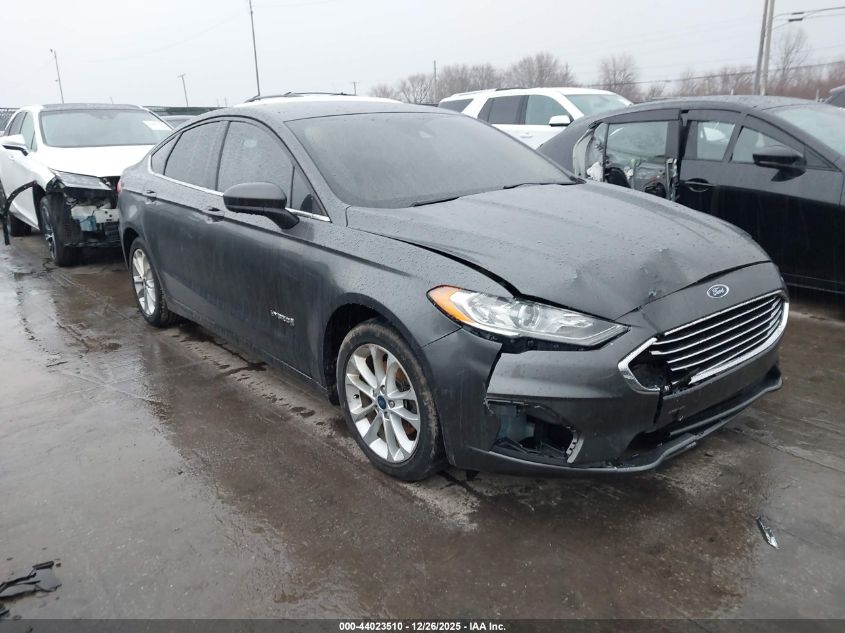 2019 Ford Fusion Hybrid Se