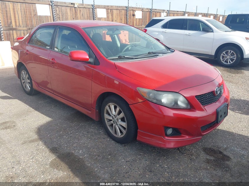1NXBU40EX9Z159321 2009 Toyota Corolla S auction photo 1
