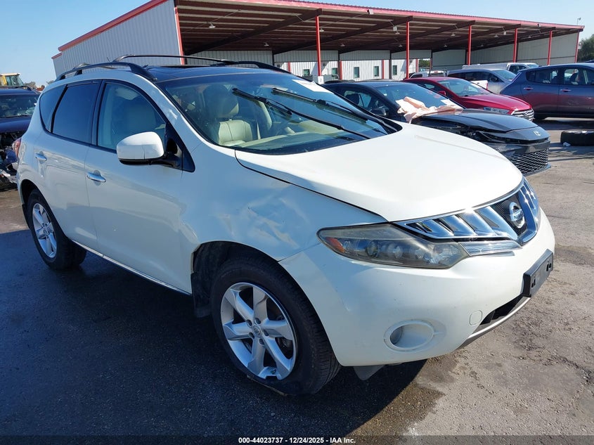 JN8AZ18U89W013732 2009 Nissan Murano Sl auction photo 1