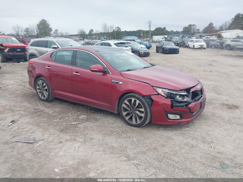 5XXGR4A6XEG327297 2014 Kia Optima Sx Turbo auction photo 1