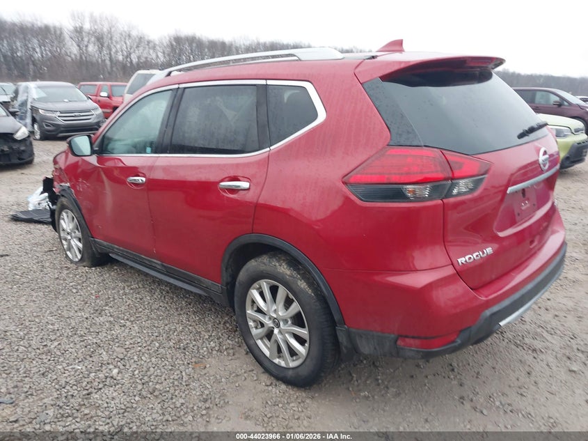 VIN 5N1AT2MV3HC854919 2017 NISSAN ROGUE S/SL/SV