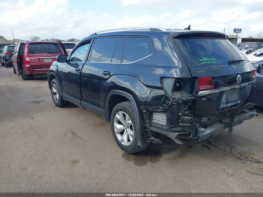 2019 Volkswagen Atlas 3.6L V6 Se