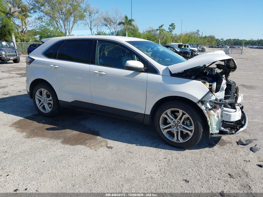 2FMPK4K91GBB43734 2016 Ford Edge Titanium auction photo 1