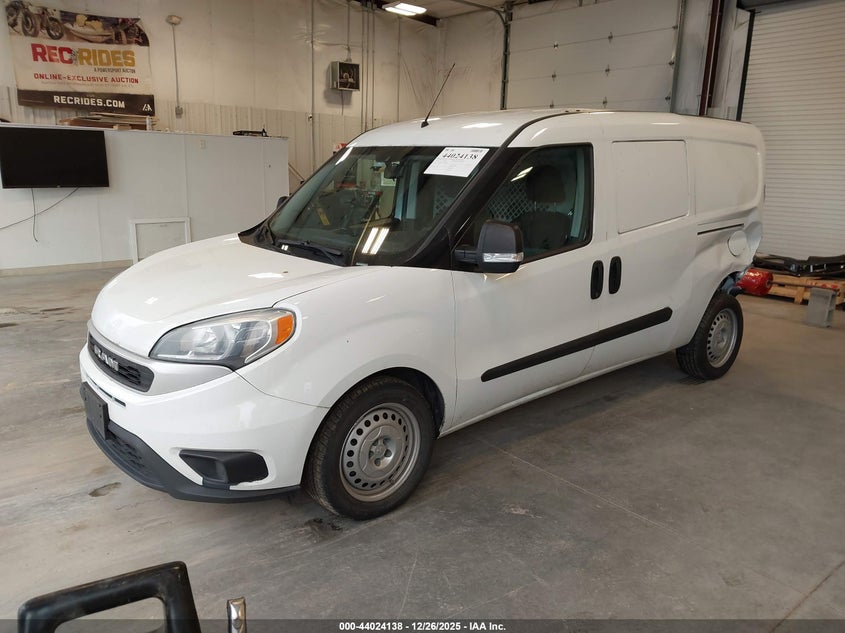 Vin: zfbhrfab6n6x04657, lot: 44519902, ram promaster city cargo van 20222