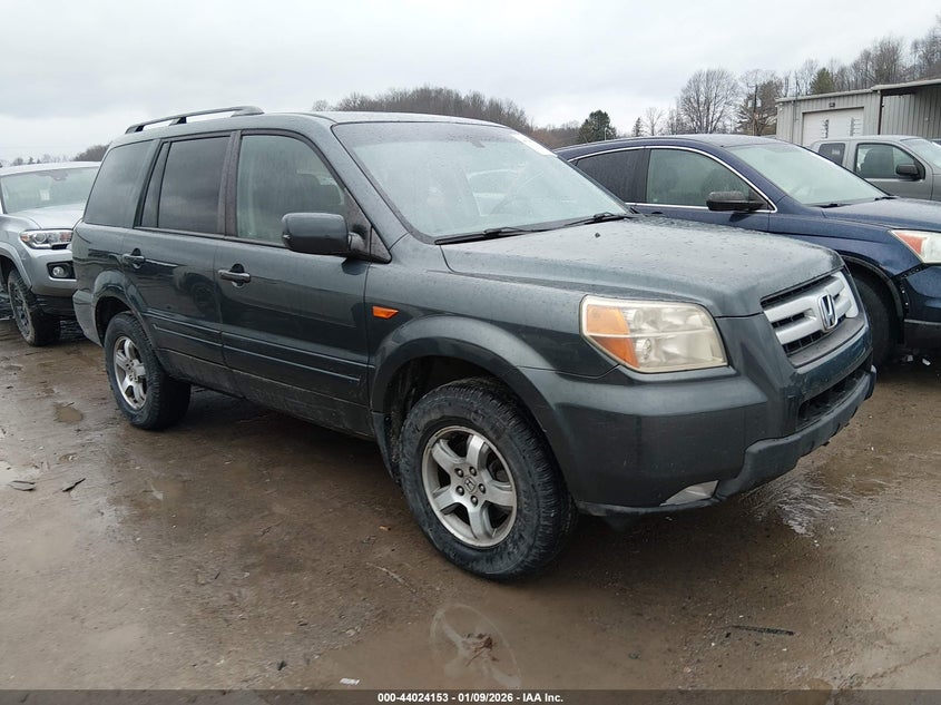 5FNYF18776B020328 2006 Honda Pilot Ex-L auction photo 1