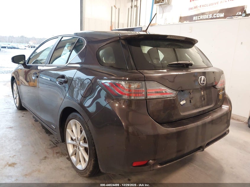 2012 Lexus Ct 200H Premium