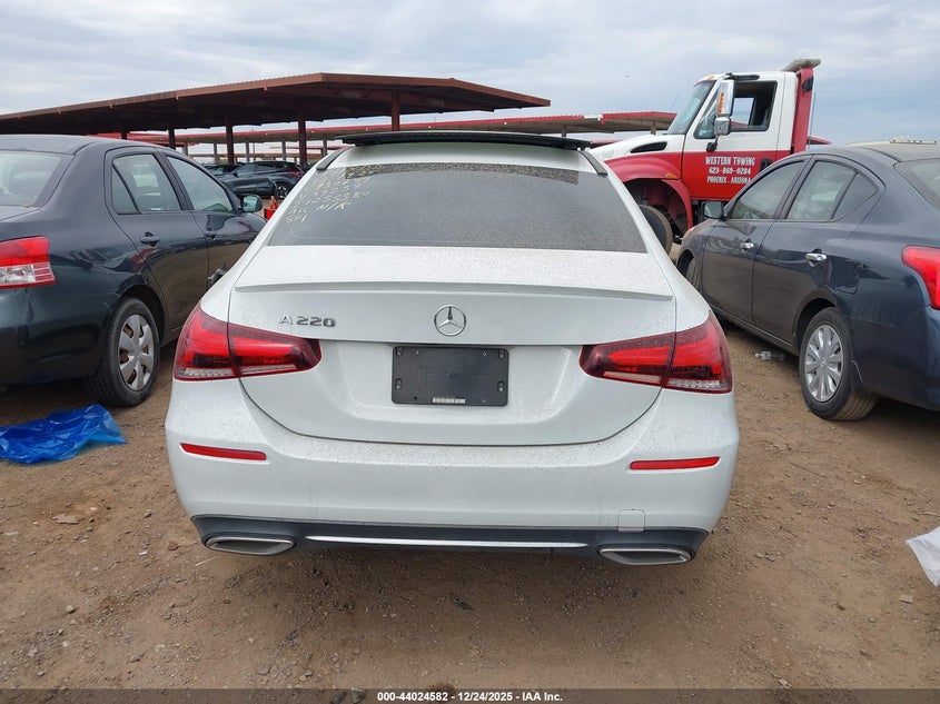 2020 Mercedes-Benz A 220 VIN: WDD3G4EB4LW039238 Lot: 44024582