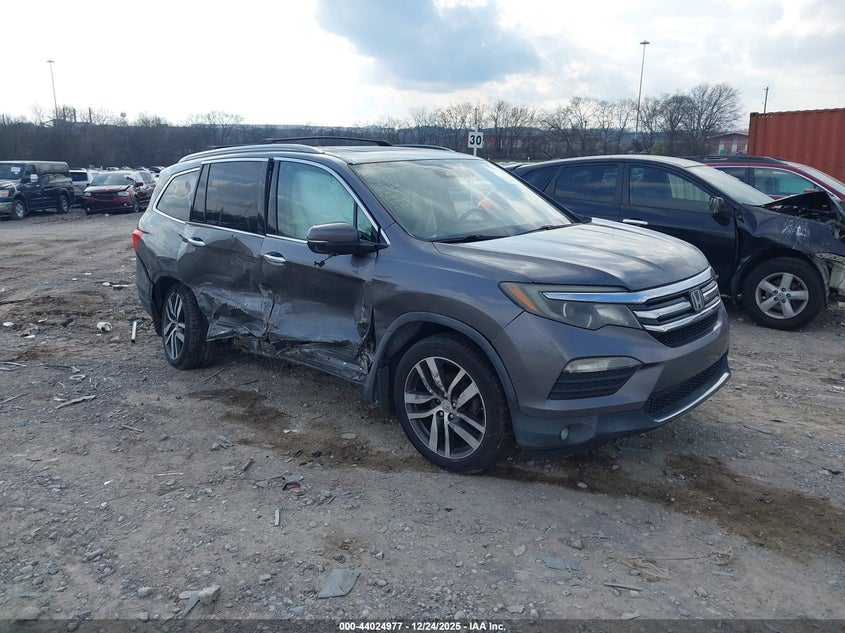 5FNYF6H93GB003087 2016 Honda Pilot Touring auction photo 1