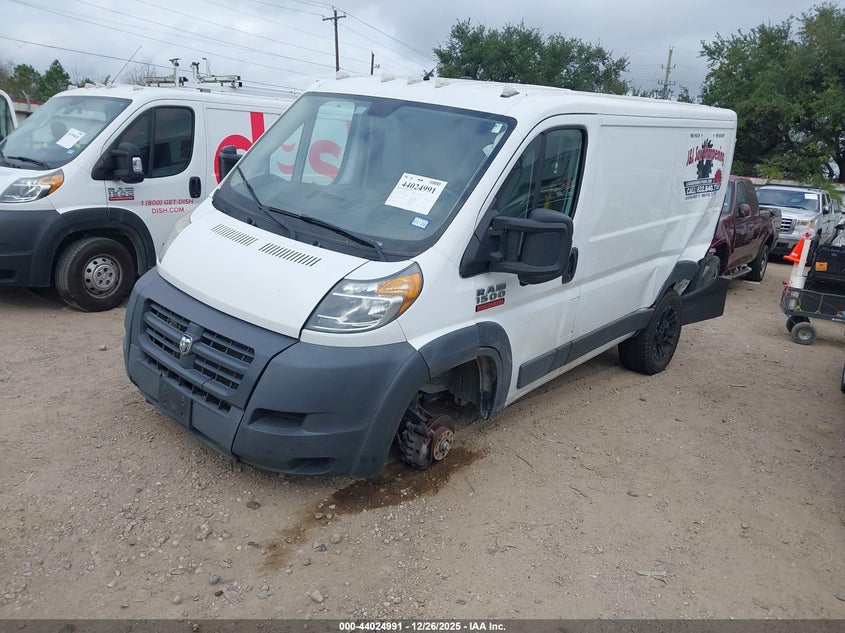 2017 Ram Promaster 1500 Low Roof 118 Wb