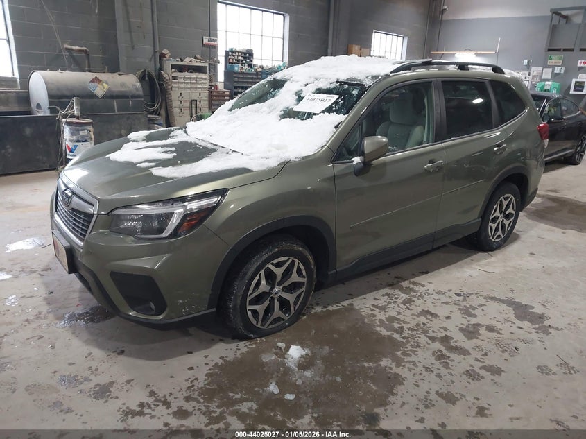 Vin: jf2skafc4mh493989, lot: 44520791, subaru forester premium 20212