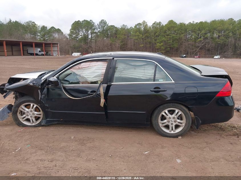 2007 Honda Accord 2.4 Ex VIN: 1HGCM56877A110934 Lot: 44025115
