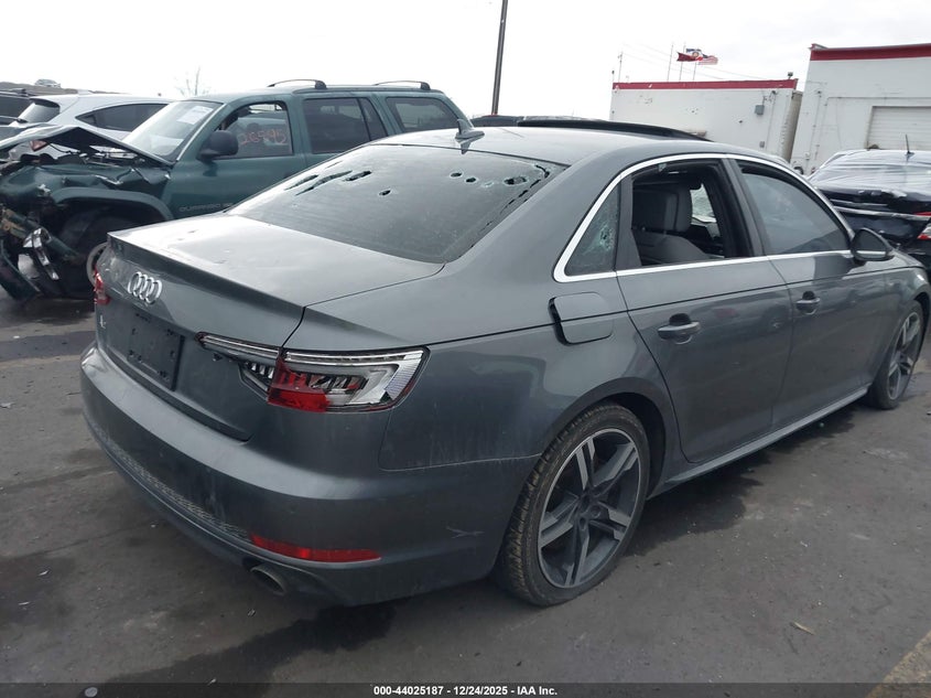Vin: waulnaf43hn019653, lot: 44520951, audi a4 2.0t premium 20174