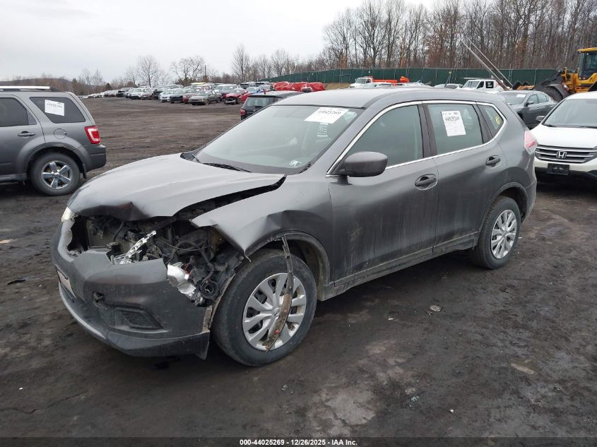 2016 Nissan Rogue S/Sl/Sv
