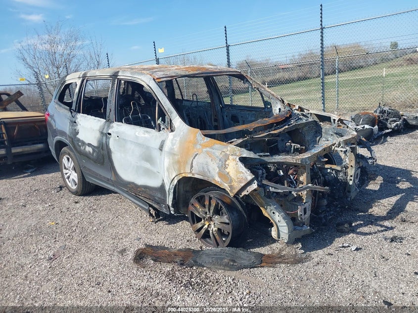 5FNYF5H16GB019899 2016 Honda Pilot Lx auction photo 1