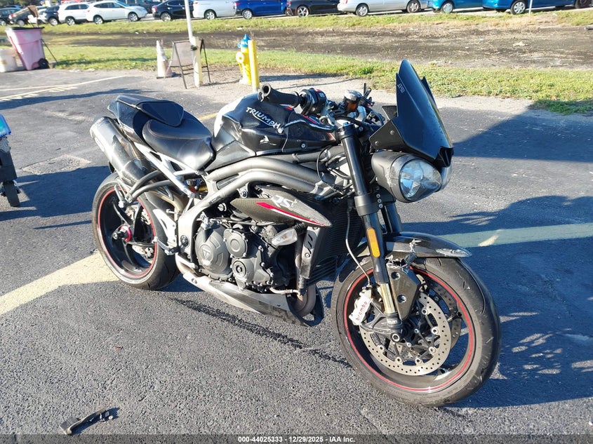 TRIUMPH MOTORCYCLE SPEED TRIPLE RS 2019