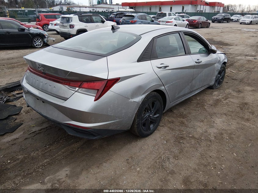 VIN 5NPLS4AG9NH076692 2022 HYUNDAI ELANTRA SEL