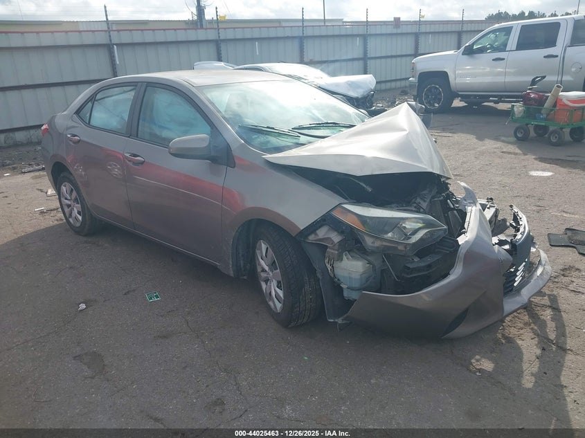 5YFBURHEXEP075657 2014 Toyota Corolla Le auction photo 1