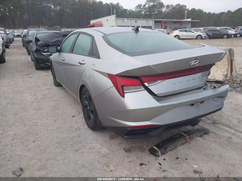VIN 5NPLS4AG0MH017187 2021 HYUNDAI ELANTRA SEL