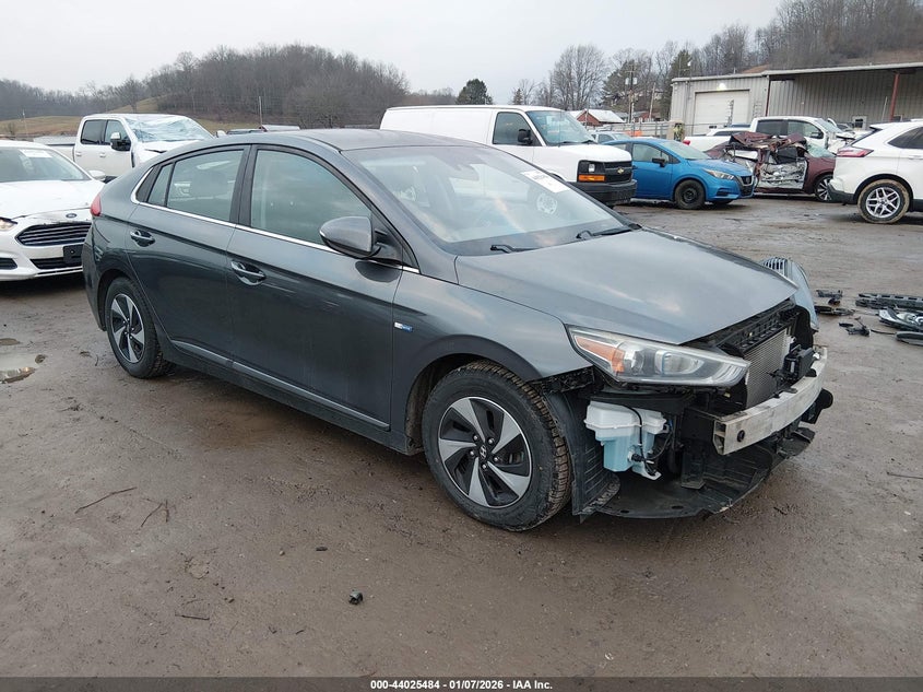 KMHC75LC1KU120456 2019 Hyundai Ioniq Hybrid Sel auction photo 1