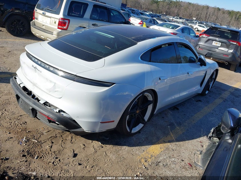 Vin: wp0ab2y10lsa52019, lot: 44521382, porsche taycan 4s 20204