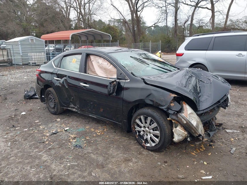 3N1AB7AP3FY232211 2015 Nissan Sentra S auction photo 1
