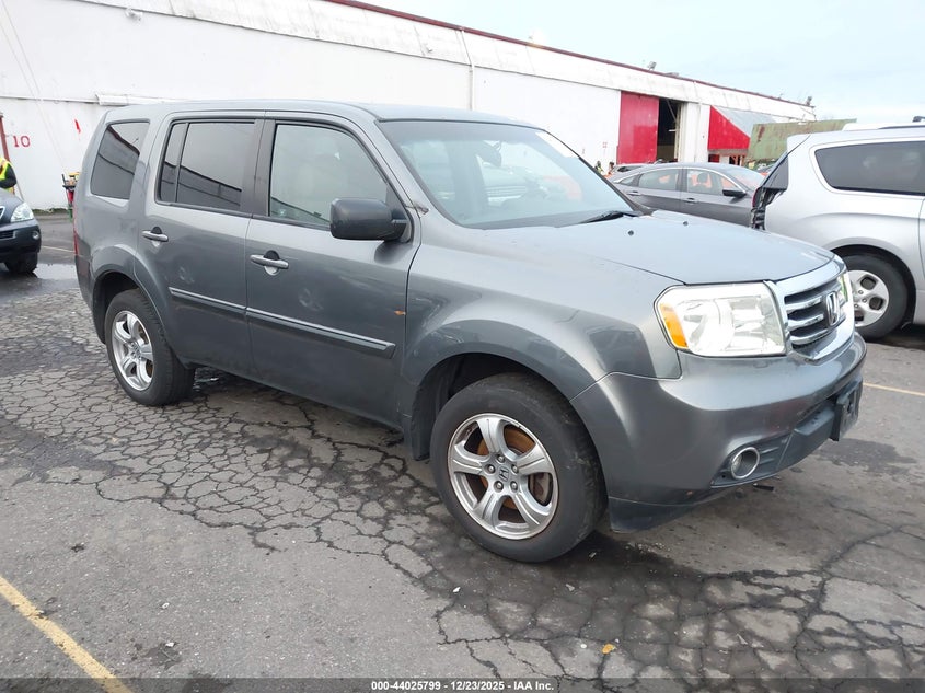 5FNYF3H5XCB014125 2012 Honda Pilot Ex-L auction photo 1